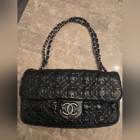 CHANEL Handbags - CHANEL "Rock In Moscow" Patent Vinyl Flap Bag
